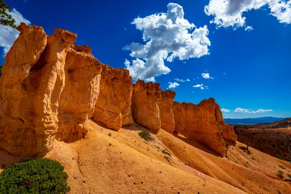 Hoodoos Bryce Amfiteátrumban Bryce Canyon Nemzeti Park Utah — Stock Fotó