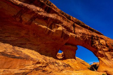 Şeytanın Bahçesinde Bölüm Kemeri, Arches Ulusal Parkı, Utah