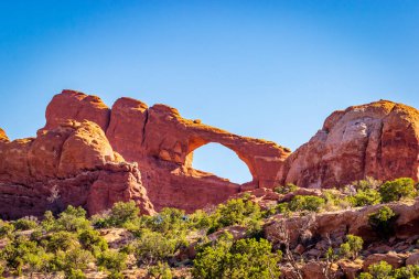 Sabah Skyline Kemeri, Arches Ulusal Parkı, Utah