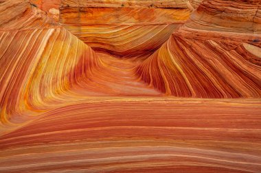 Dalga, Coyote Buttes, Arizona 'da bulunan ve rengarenk ve dalgalı şekilleriyle bilinen ünlü bir kum taşı formasyonudur.