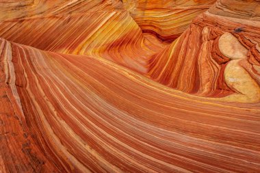 Dalga, Coyote Buttes, Arizona 'da bulunan ve rengarenk ve dalgalı şekilleriyle bilinen ünlü bir kum taşı formasyonudur.