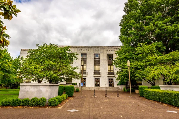 Oregon State Library Building Στο Oregon Capitol — Φωτογραφία Αρχείου