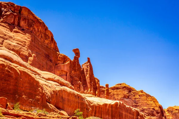 Arches Ulusal Parkı 'ndaki Park Avenue, Utah