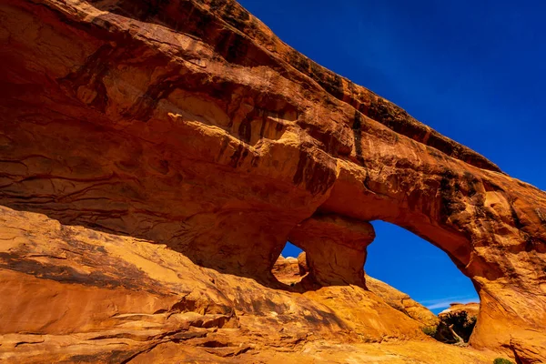 Partition Arch Devil Garden Arches National Park Utah — Stockfoto