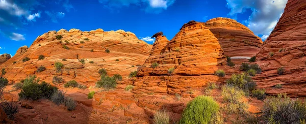 Sandsteinfelsformationen Coyote Butte North Arizona — Stockfoto