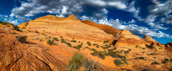 Sandsteinfelsformationen Coyote Butte North Arizona — Stockfoto