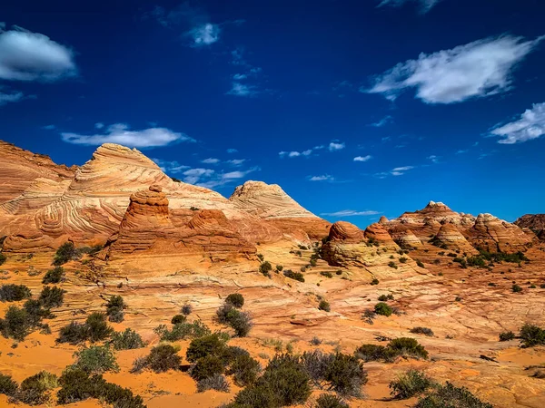 Formaciones Rocosas Arenisca Ubicadas Coyote Butte North Arizona —  Fotos de Stock
