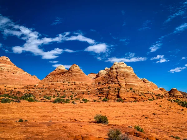 Sandsteinfelsformationen Coyote Butte North Arizona — Stockfoto