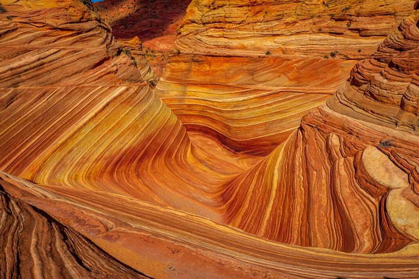 Hullám Egy Híres Homokkő Képződés Található Coyote Buttes Arizona Ismert — Stock Fotó