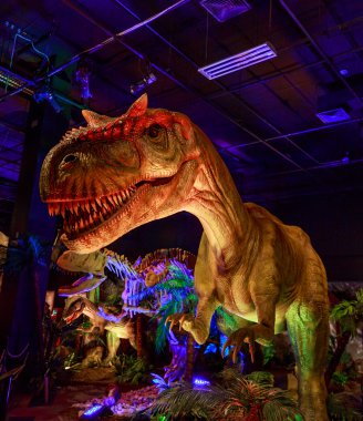 Dinasours ortaya çıkarıldı - Allosaurus