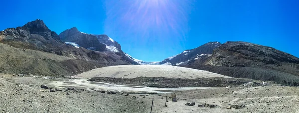 Athabasca-Gletscher — Stockfoto