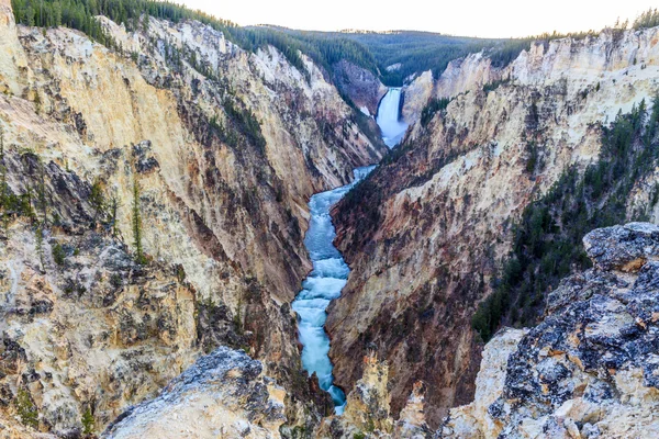 Grand Canyon at Yellowstone — Zdjęcie stockowe