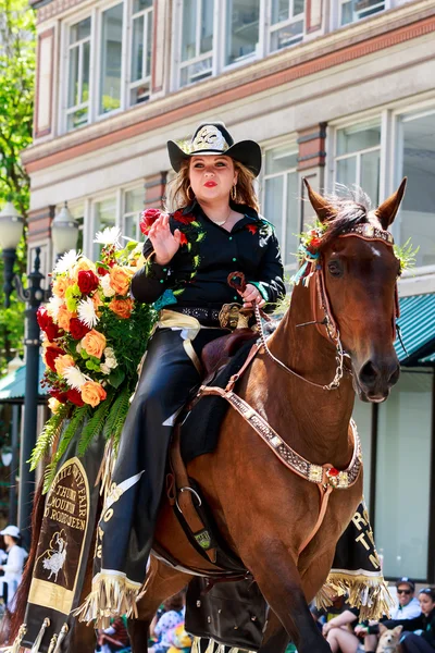 Portland grand parade kwiatowy 2014 — Zdjęcie stockowe