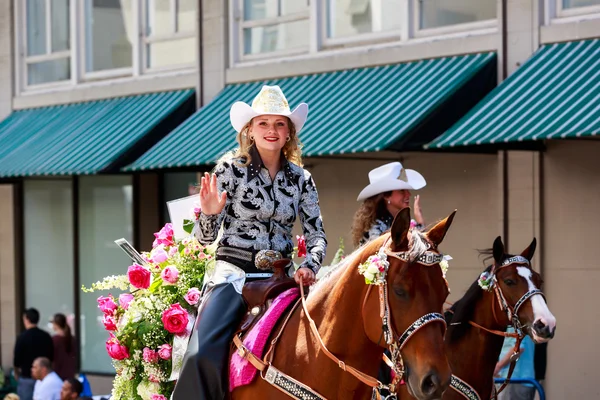 Portland Grand Floral Parade 2014 – stockfoto