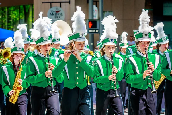 Portland büyük çiçek geçit töreni 2015 — Stok fotoğraf