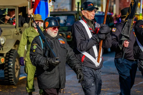 재향 군인의 날 퍼레이드 2015 — 스톡 사진