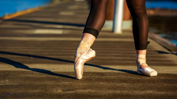 Bailarina urbana em Portland — Fotografia de Stock