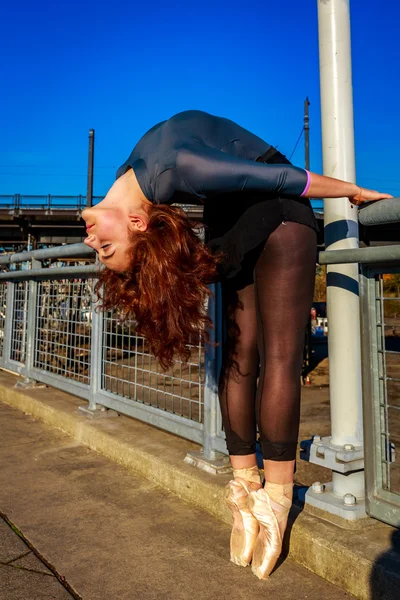 Urban Ballerina i Portland — Stockfoto