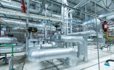 Bir klimanın havalandırma boruları