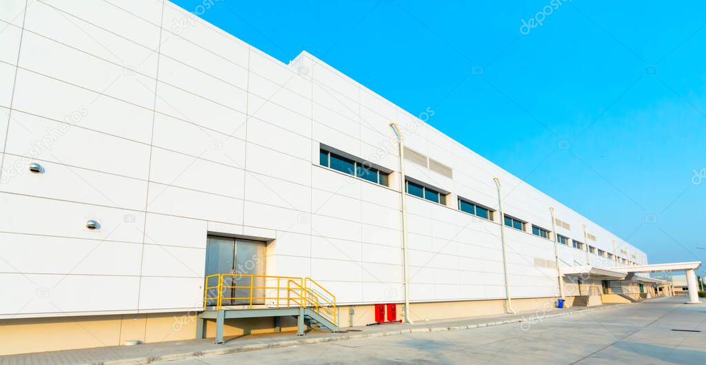 New logistics centre for food warehouse freezer 
