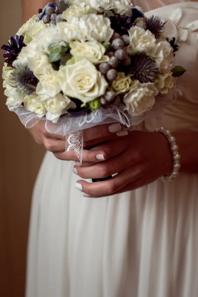 Buquê de casamento nupcial — Fotografia de Stock