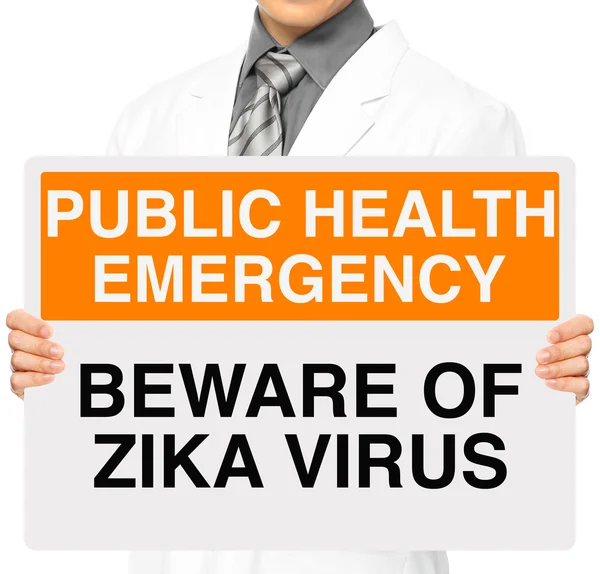 Cuidado con el virus del Zika —  Fotos de Stock