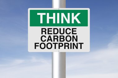 Reduce Carbon Footprint clipart