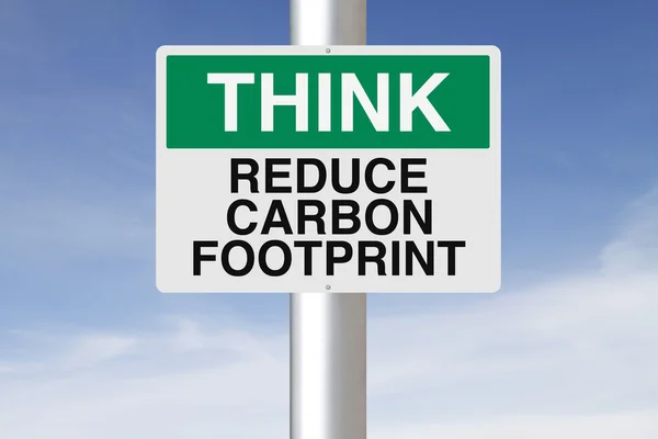 Reduce Carbon Footprint — Stock Photo, Image