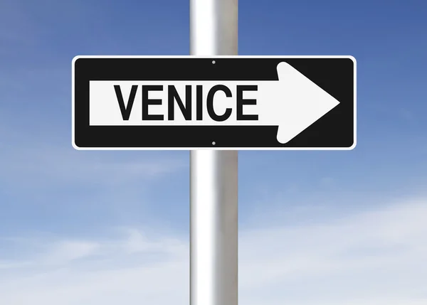 This Way to Venice — Stock Photo, Image