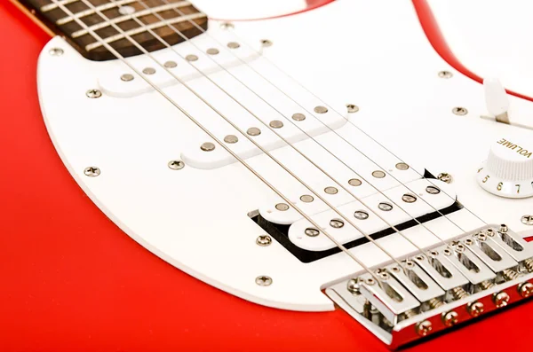 Electric guitar closeup Stock Image