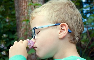 Çocuk kokulu çiçek