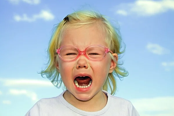 Crying girl — Stock Photo, Image