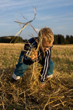 saman ile çocuk oyun