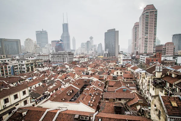 China, Shanghai, Slums — Stockfoto