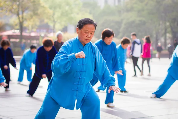 Sınıflar Tai Chi, Shanghai, Çin