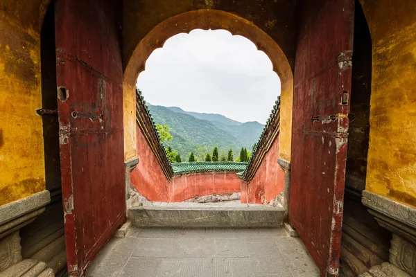 Chiny, klasztoru Wudang, Fu Zhen świątyni — Zdjęcie stockowe