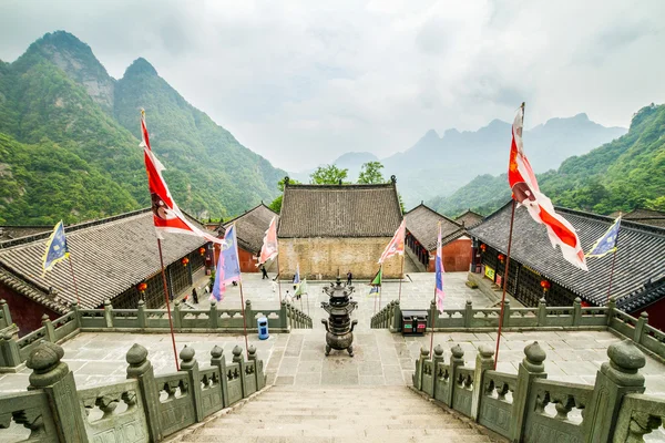 Chiny, klasztoru Wudang, Purple Palace — Zdjęcie stockowe