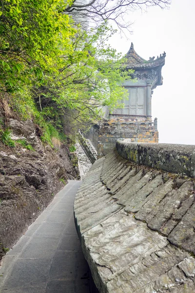 Chiny, klasztoru Wudang, Zakazane Miasto na górze — Zdjęcie stockowe
