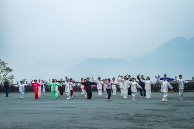 Çin, Wudan manastır, Tai Chi dersleri
