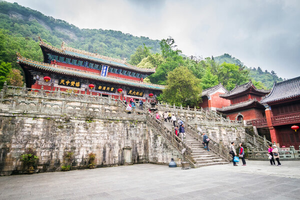 China, the Wudang monastery, Purple Palace
