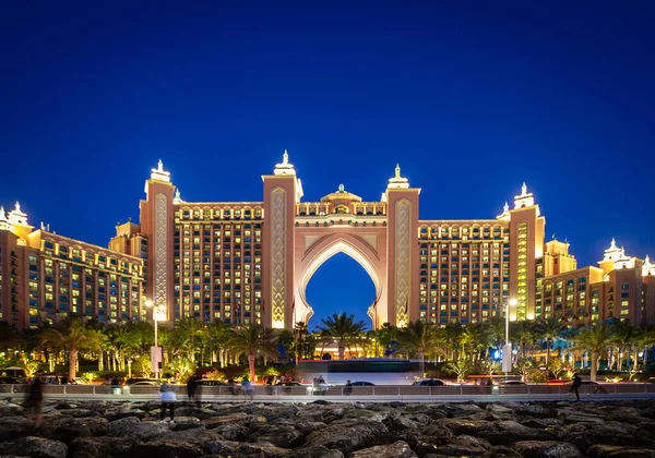 2020 Dubaj Zjednoczone Emiraty Arabskie Hotel Atlantis — Zdjęcie stockowe