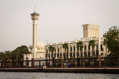 2020 / 02 / 26, Dubai Eski Şehir ve Cami, BAE. Tarihi Dubai, Birleşik Arap Emirlikleri, Eski Arap kasabası