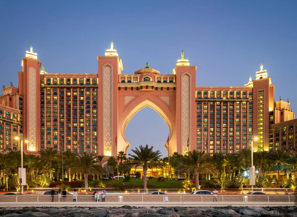 2020 Dubaj Zjednoczone Emiraty Arabskie Hotel Atlantis Wyspie Palm Luksusowy — Zdjęcie stockowe