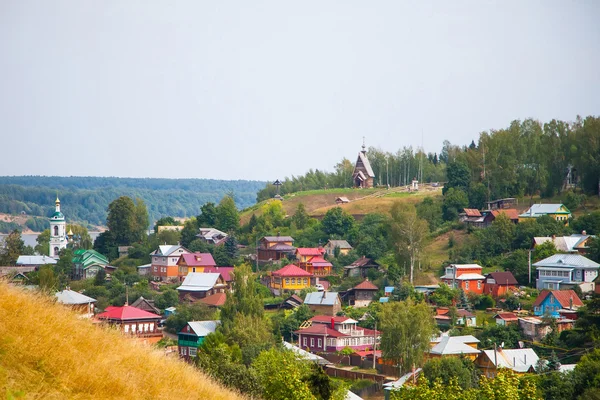 Місто місті Plyos, Івановській області — стокове фото