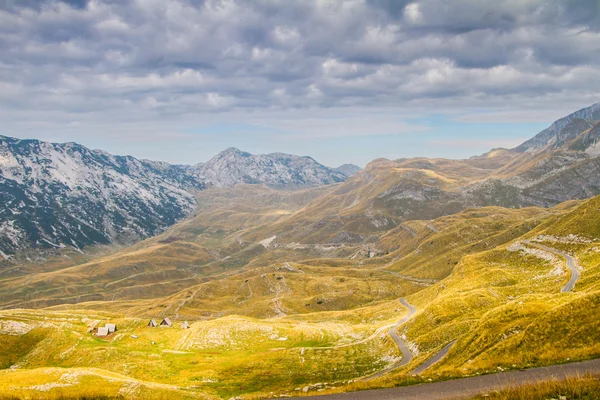 몬테네그로, Durmitor, 산과 구름 — 스톡 사진