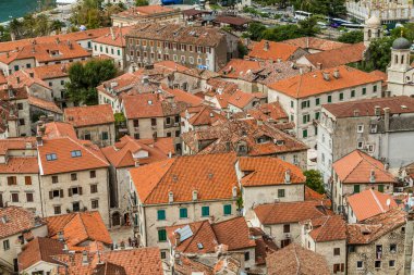 Kotor, yukarıdan görünüm