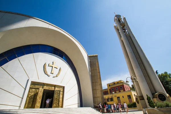 Albânia, Tirana. Igreja da Ressurreição — Fotografia de Stock