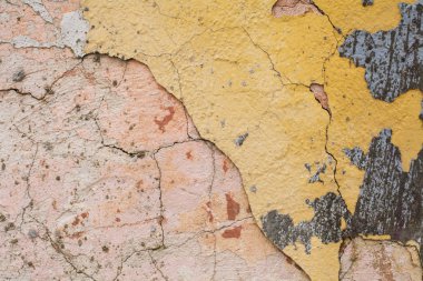 Çatlak eski duvar arkaplanı, eski duvar