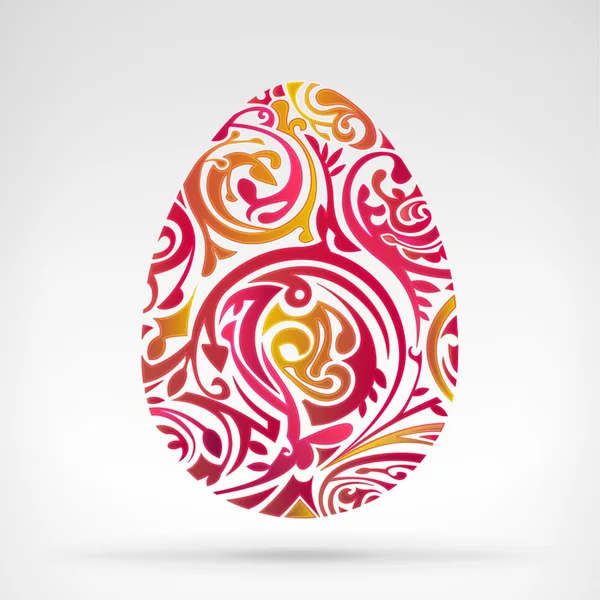 Abstract easter egg — Stock Vector