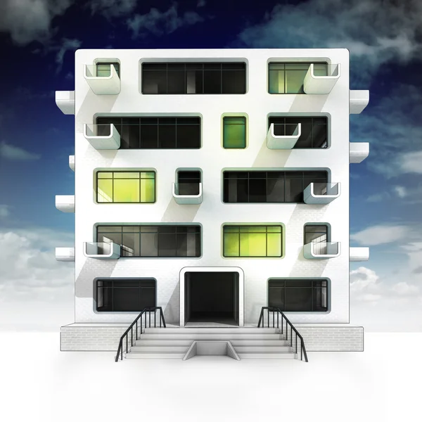 Progetto di condominio — Foto Stock